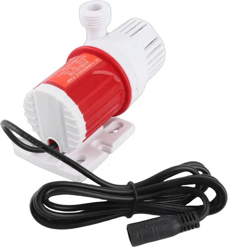 Vista 2 de Sumergible DC 12V 10W 3.3Meter IPX8 Mini bomba silenciosa para acuarios y fuentes de peces