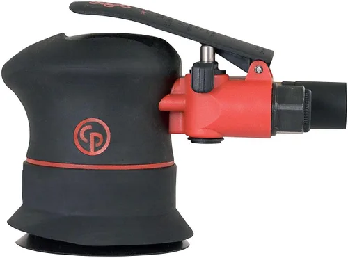 Vista 2 de Chicago Pneumatic CP7255E-3 - Lijadora orbital aleatoria de aire, mejoras para el hogar, herramientas de carpintería, pulidora, herramienta