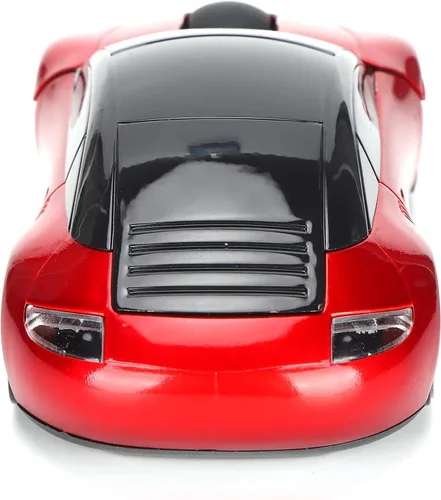 Vista 8 de Ratón de coche de 2.4 GHz, ratón óptico ergonómico con forma de automóvil deportivo 3D con receptor USB, mouse de computadora de 1600 DPI con luz