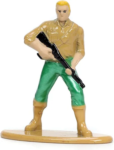 Vista 8 de Jada Toys G.I. Joe 1:32 V.A.M.P - Vehículo fundido a presión con figura de Duke, 33083