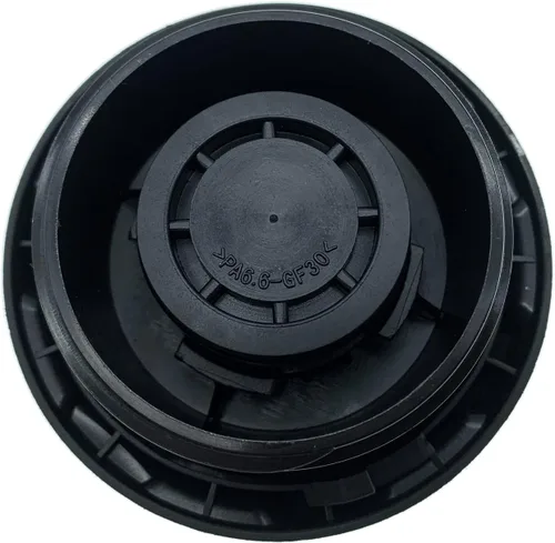 Vista 2 de Tapa de Cubierta del Depósito de Expansión del Radiador para VW Audi Skoda Seat Porsche, Negra, Anticongelante, 160KPa/23PSI, Reemplaza 2Q0121321A