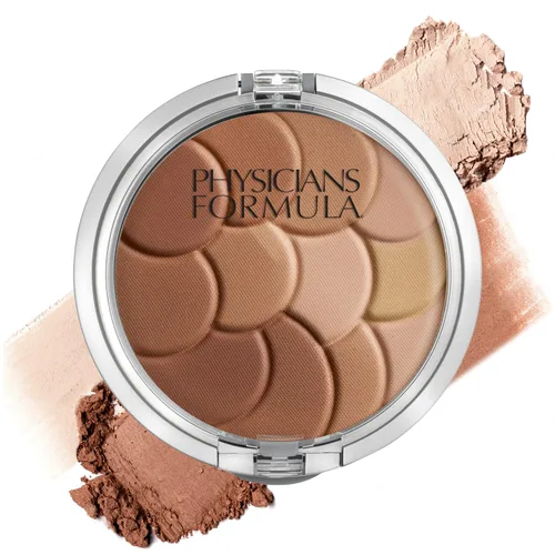 Vista 11 de Physicians Formula Bronceador multicolor de paleta de polvo, probado por dermatólogos, clínicamente probado