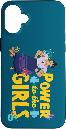 Vista 22 de Carcasa para iPhone 16 Disney Encanto Luisa Power to the Girls