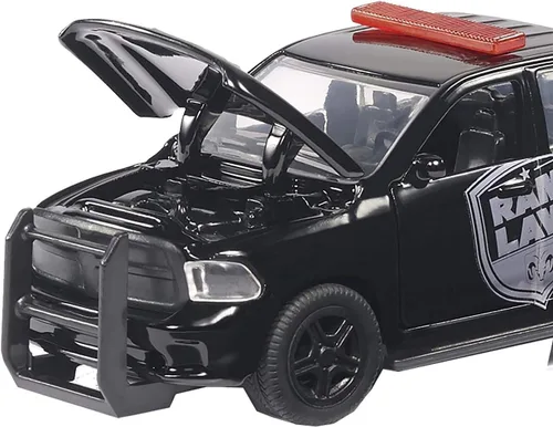 Vista 4 de siku 2309 Super Dodge Ram 1500 - Pastilla de policía, color negro