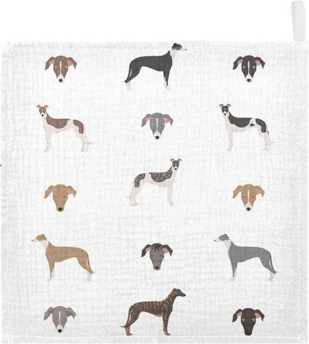 Vista 33 de Toallas de algodón para bebé, toallas de baño unisex para recién nacidos, toallitas naturales para piel delicada, 11.8 x 11.8 pulgadas, paquete de 5