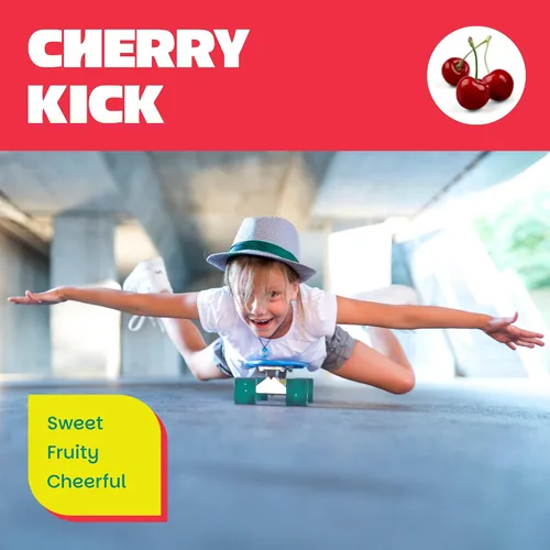 Vista 5 de Kobi Desodorante para niños activos, adolescentes, niñas, niños, natural, sin aluminio, fuerza deportiva - Cherry Kick
