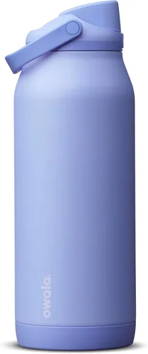 Vista 8 de Owala FreeSip Sway - Botella de agua de acero inoxidable, 18 onzas, pastel de comida de ángel Angel Food Cake