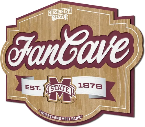 Vista 45 de YouTheFan - Letrero de cueva para fanáticos de la NCAA