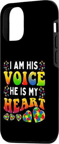 Vista 2 de Funda para iPhone 15 Mom Mama Autistic Autism Concientización Mes