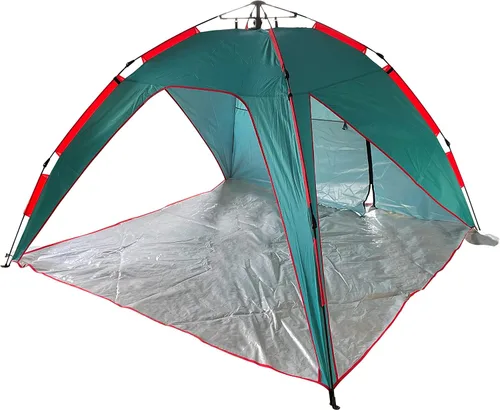 Vista 9 de Bliss Hammocks BHT-A39-BY - Tienda de campaña de playa desplegable con bolsa de transporte para un fácil viaje, protección solar y resistente al
