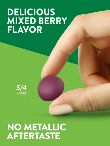 Vista 6 de Nature's Truth Gomitas de zinc para adultos 50 mg 60 unidades Suplemento extra fuerte vegano, sin OMG y sin gluten Sabor mixto de bayas