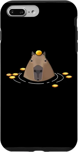 Vista 12 de Funda Capybara para iPhone 17 para hombre y mujer, diseño de naranjas frías