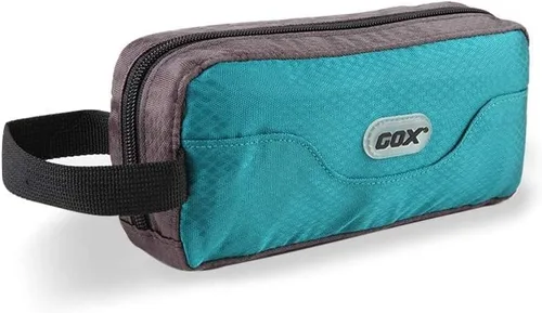 Vista 11 de GOX Neceser de viaje Dopp Kit caso para hombres multifunción bolsa organizadora de embalaje Negro/Gris