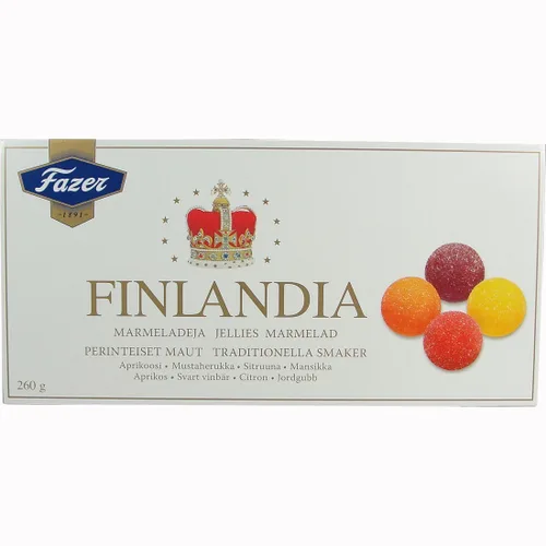 Vista 3 de Fazer Finlandia Marmelade Jaleas Caja de Regalo 9.17 oz