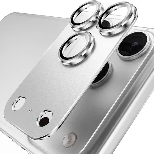 Vista 32 de YWXTW Protector de lente de cámara de vidrio templado para iPhone 14 Pro Max, protección de cobertura completa 3D, tecnología de círculo nocturno