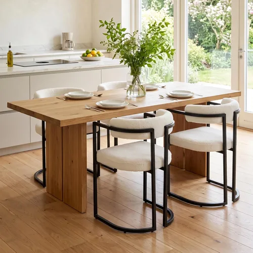 Vista 10 de Juego de 2 sillas de comedor de terciopelo gris, sillas de comedor modernas con respaldo cómodo, silla de comedor tapizada, sillón decorativo