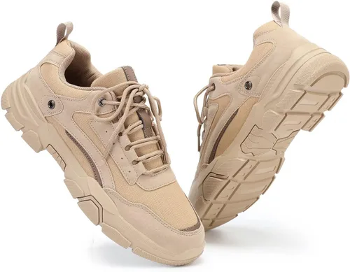 Vista 5 de Fefoe Men Running Shoes Casual Lightweight Walking Shoes Non Slip Athletic Fashion Sneakers Mens Workout Sports Shoes