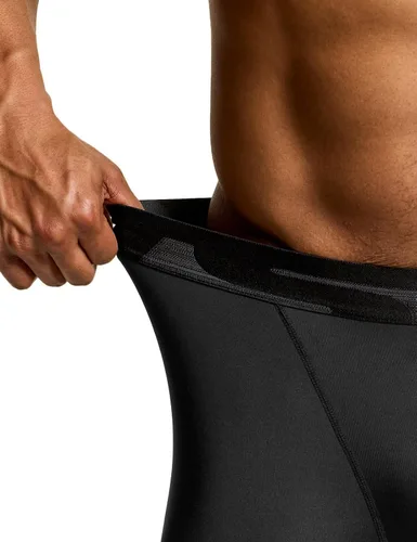 Vista 8 de TSLA - Pantalones cortos deportivos de compresión para hombre, en paquete de 1 o 3unidades, mallas para correr de rendimiento deportivo, frescas
