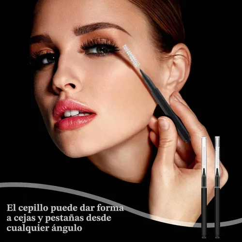 Vista 5 de Patelai 150 piezas de cepillo micro para cejas con tapa, laminación de cejas, carrete de peine de elevación, herramientas de relleno de pestañas