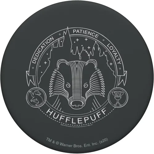 Vista 3 de Harry Potter Hufflepuff Badge PopSockets - Soporte para teléfonos y tabletas