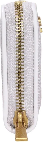 Vista 2 de GUESS Izzy - Cartera pequeña con cremallera alrededor, logotipo de Dove, Logotipo de Dove