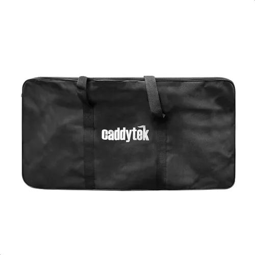 Vista 2 de CaddyTek Bolsa de transporte para carrito de golf, funda de viaje plegable para carritos de empuje, se adapta a la mayoría de modelos de 3 ruedas