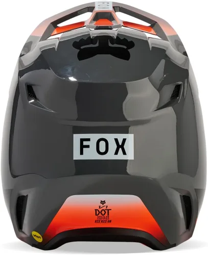 Vista 4 de Fox Racing Casco unisex para motocross V1, gris, XS