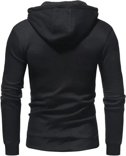 Vista 4 de Camisas de pesca con capucha para hombre, manga larga, holgadas, de algodón, con estampado gráfico, atlético, elástico