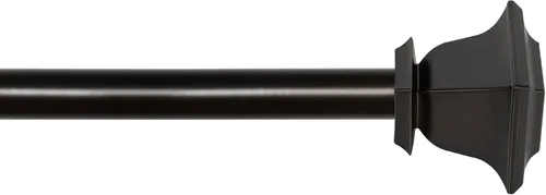 Vista 26 de Deco Window - Varilla ajustable para cortinas para ventanas de 18 a 44 pulgadas, poste de hierro de 1 pulgada extendible de alta resistencia