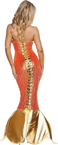 Vista 2 de Roma Costume - Sirena seductora para mujer