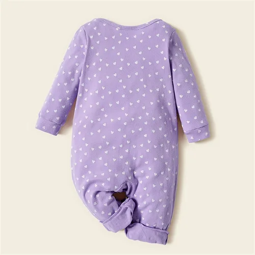Vista 7 de AdoraCute by PatPat Care Bears - Conjunto de 3 mamelucos de manga larga de algodón unisex para bebé