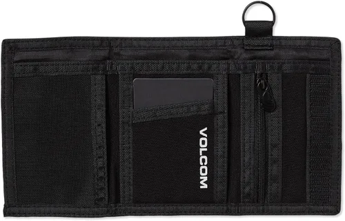 Vista 3 de Volcom Cartera Box Stone para hombre, Negro