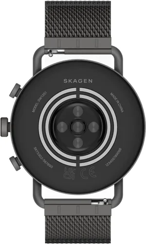 Vista 5 de Skagen Reloj inteligente con pantalla táctil Gen 6 con Alexa integrado, altavoz, frecuencia cardíaca, oxígeno en sangre, GPS, pagos sin contacto