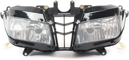 Vista 11 de Conjunto de faros delanteros de motocicleta para CBR600F4 1999 2000 CBR 600 F4 Kit de montaje de lámpara de cabeza delantera