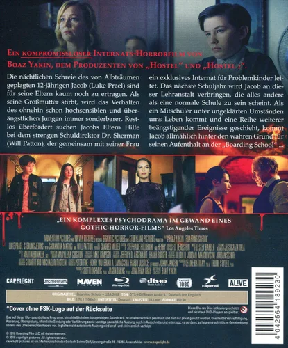 Vista 2 de Boarding School (2018) Blu-Ray, Reg.ABC Import - Germany