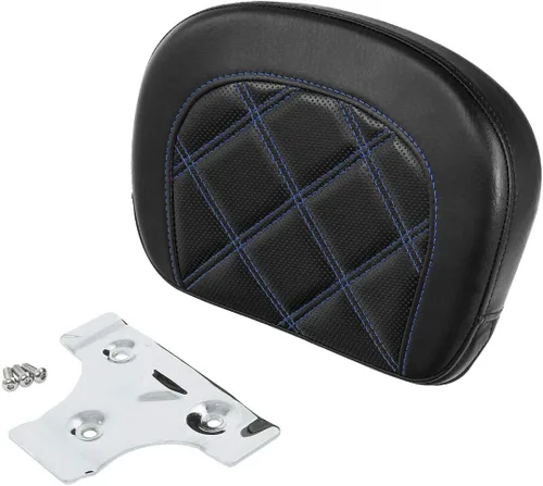 Vista 12 de TCT-MOTORPARTS Driver Rider - Almohadilla de respaldo para Harley Touring 2009-2023 Road King Street Road Electra Glide Ultra Black Stitching