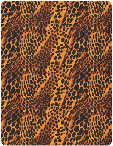 Vista 2 de Fitted Crib Sheets Animal Print Leopard Baby Crib Sheets for Boy & Girl Toddler Mattress Sheets 21216606