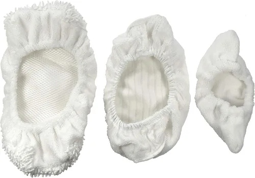 Vista 2 de HQRP Kit de 6 almohadillas de microfibra para trapeador de vapor compatibles con Oreck Steam-It Varita de vapor multiusos, vaporizador STEAM100