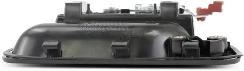Vista 8 de KarParts360 Para Toyota T100 1993-1998 Manija de puerta exterior delantera, bisel negro del lado del pasajero con palanca cromada con orificio