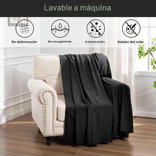 Vista 3 de MEETSKY Funda para silla reclinable, a prueba de arañazos, para gatos, fundas de sofá de gran tamaño, lavable para sofá individual, funda suave