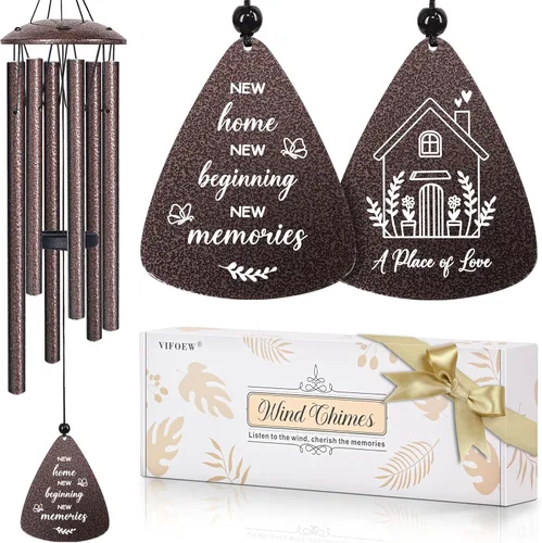 Vista 12 de Regalos para abuela, campanillas de viento de bronce de 32 pulgadas, regalos para abuela, el mejor regalo de cumpleaños o Navidad para abuela
