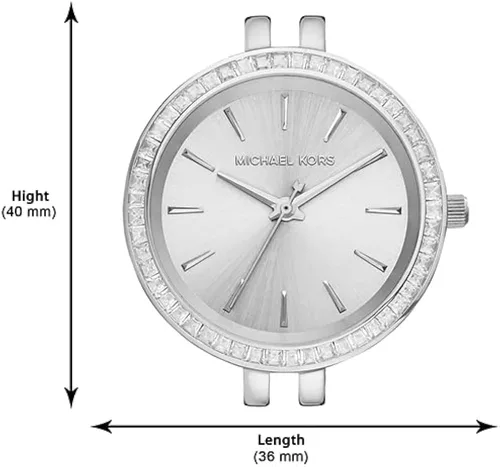 Vista 8 de Michael Kors Darci Reloj de tres manecillas con detalles brillantes 1299in
