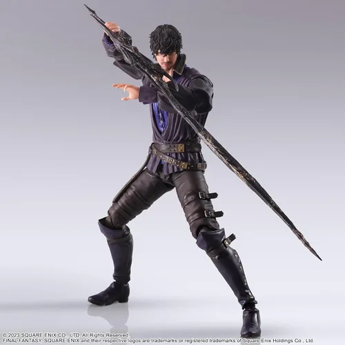 Vista 9 de Figura de acción de Final Fantasy XVI: Barnabas Tharmr Bring Arts Kai
