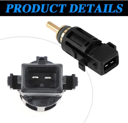 Vista 4 de Sensor de temperatura del refrigerante 13621433077 158-0924 5S1487 Reemplazo para BMW 320i 323Ci es 325XI 328 330 525 528 530 540 545 550 645 650