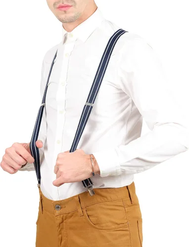 Vista 24 de Tirantes para hombre Tirantes elásticos con espalda en Y