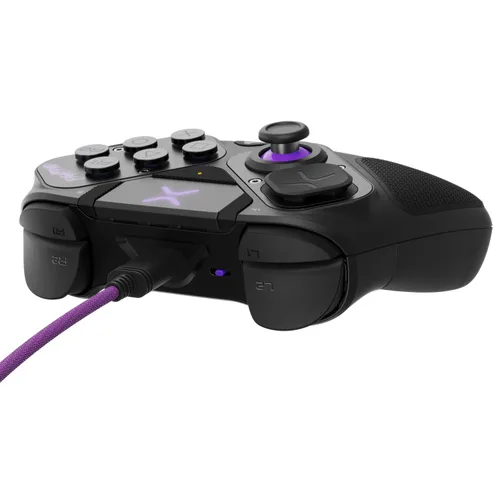 Vista 9 de PDP Victrix Pro BFG Wireless Gaming Controller for Playstation 5 / PS5, PS4, PC, Modular Esports Gamepad, Remappable Buttons, Customizable
