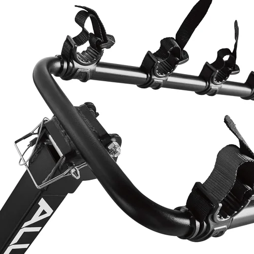 Vista 4 de Allen Sports Deluxe Soporte de enganche para 4 bicicletas (receptor de 2 pulgadas), color negro