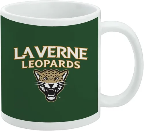 Vista 234 de Taza de cerámica con el logotipo principal de la Universidad Rider, taza de regalo novedosa para café, té y bebidas calientes, 11oz, blanca
