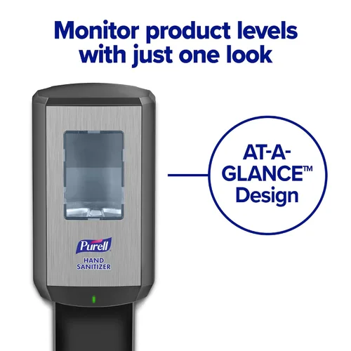 Vista 5 de PURELL MESSENGER 7518-DS-SLV - Soporte de suelo con dispensador automático CS8, grafito (paquete de 1)