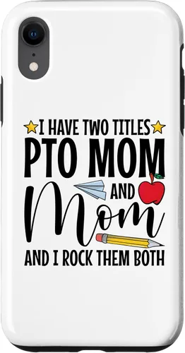 Vista 8 de iPhone 15 Parent Teacher Organization PTO Mom School Volunteer Case